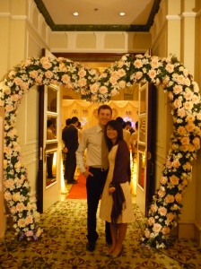Momo and I at the Guangzhou Ritz-Carlton
